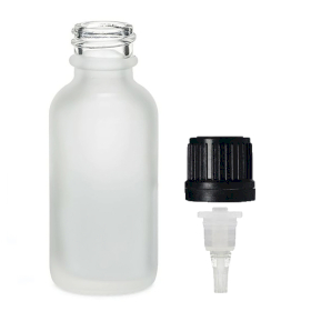 168x 100ml Mat Witte Glazen Druppelfles met Druppeldop