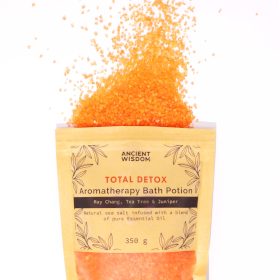 5x Aromatherapie Bad Zout - 350gr - Totale Detox
