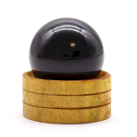 Edelsteen Kristallen Bol 50mm - Toermalijn met Standaard