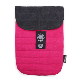 Laptop Beschermhoes - Schokkend Roze - 14oz Stonewash