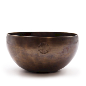 Grote Indiase Maansfaseslagkom - (ongeveer 850g) - 17cm