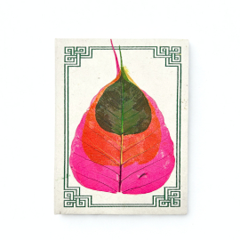 Middelgrote Lokta Bodhi Leaf Notitieboek