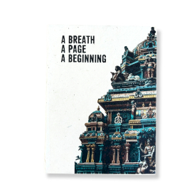 Grote Lokta Inspiratie Notitieboek - A Breath