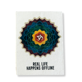 Grote Lokta Inspiratie Notitieboek - Real Life