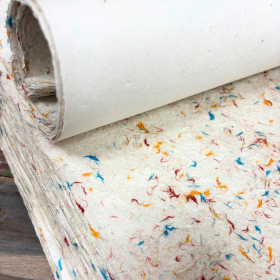 10x Lokta Craft / Inpakpapier (51x76cm) - Gras