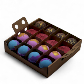 16x Jumbo Badbomb Discovery Pakket - 4 van elke: Dubai, Amethyst, Razzle, Charlotte