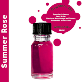 10x Geur Olie - Zonder Etiket - 10ml - Roos