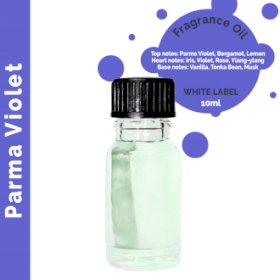10x 10 ml Parma Violet Geurolie - Ongelabeld