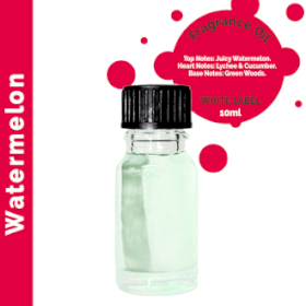 10x Watermeloen Geurolie 10ml - Ongelabeld