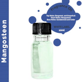 10x Mangosteen Geurolie 10ml - Ongelabeld