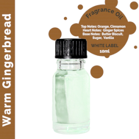 10x Warme Peperkoek Geurolie 10ml - White Label