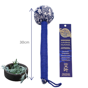 3x Bijvoet Massagehamer - Blauw