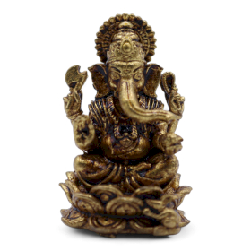 12x Messing Miniatuur Goden – Ganesha (12 g) – 30 mm