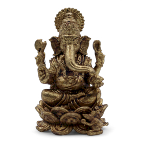 6x Messing Miniatuur Goden – Ganesha (22 g) – 37 mm