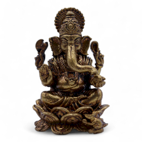 4x Messing Miniatuur Goden – Ganesha (52 g) – 49 mm