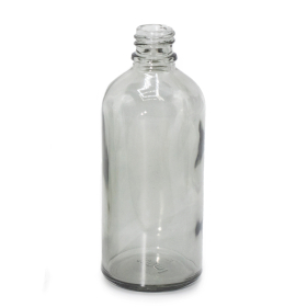 168x 100ml Rookgrijze Glazen Pipetfles – Zonder Dop