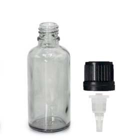 264x 50ml Rookgrijze Glazen Pipetfles Met Pipetdop