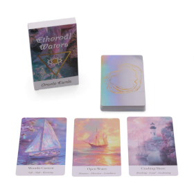 4x Ethereal Waters Orakelkaarten – Sirenen & Maanlicht