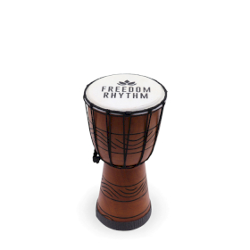 Kleine Pro Djembe Drum – Freedom Rhythm (hoog) – 30 cm