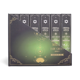 12x Jade Crystal Geuren Smudge Wierook - Kruidig