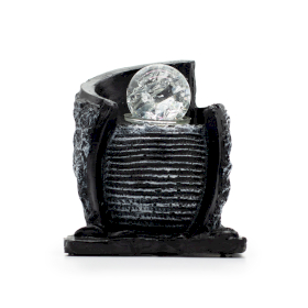 Tafelwaterornament – Waterpot & Kristallen Bol