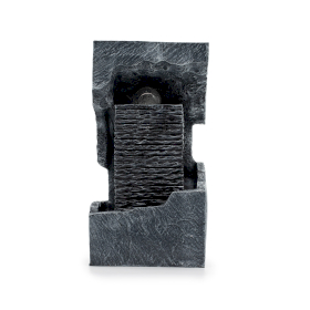 Groot Waterornament – Kleurveranderende Kristallen Bol in Rots