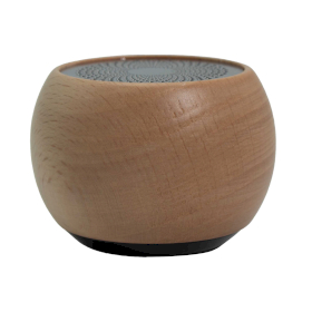 Houten Mini Speaker Met Mandala-Effect