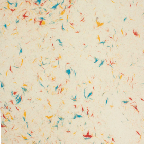 A4 – Lokta Handgeschept Papier (20 vellen) – Gemengde Bloemen met Katoen