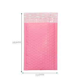 35x Roze Poly Luchtkussen Envelop (130 × 180 + 40 mm)