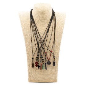 8x Coole Edelsteen Hangers - Iconische Collectie (assorti)