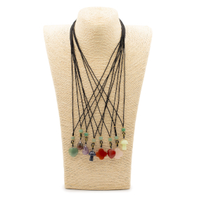 8x Coole Edelsteen Hangers - Botanische Collectie (assorti)