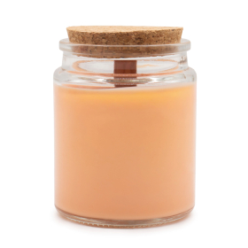 6x Ongelabelde Woodwick Sojakaars - Bosachtige Zest