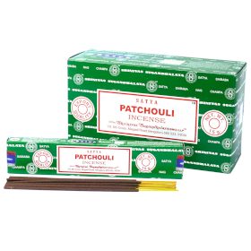 12x Satya Wierook 15gr - Patchouli