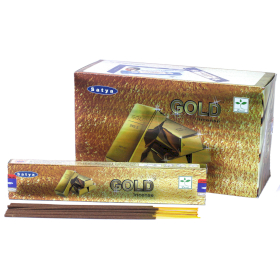 12x Satya Wierook 15gr - Gold