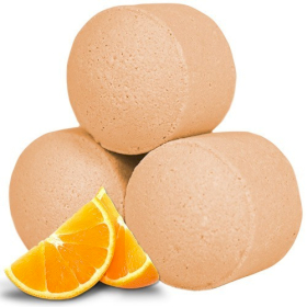 1.3Kg Doos Mini Bad Bom Pillen - Sinaasappel