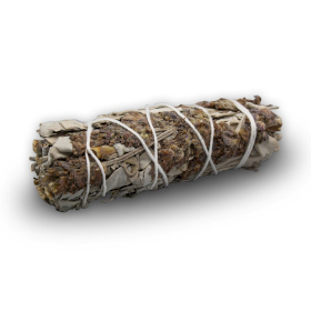 Smudge Stick - Witte Salie & Lavendel - 10cm