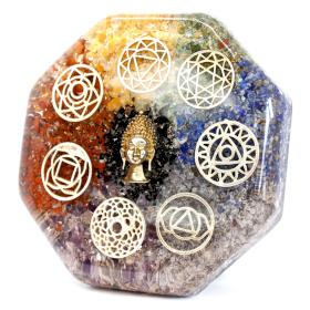 Tafel Orgonite Powerpacks - Large - Boeddha Chakra