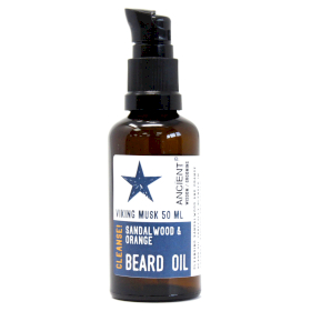 Baard Olie - 50ml - Viking Muskus - Reiniging!