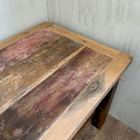 Display /Eettafel - Gerecycled Teakhout 1.8m