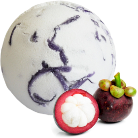 16x Tropisch Paradijs Kokosnoot Bad Bommen - Mangosteen