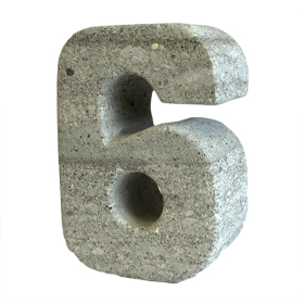 3x Nr.6 Granieten Kandelaar