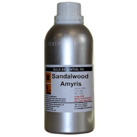 Etherische Olie in Bulk - 0.5kg - Sandelhout Amayris