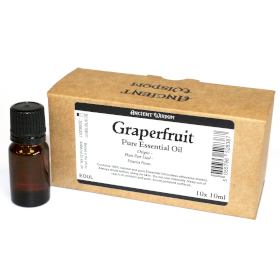 10x Etherische Olie merkloos zonder etiket - Grapefruit - 10ml