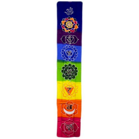 Chakra Banner  - Regenboog - 183 x 35cm