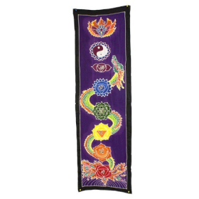 Chakra Banner - Draak - 175 x 53cm