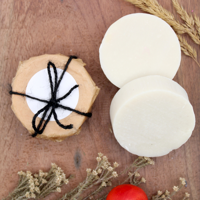 On-gelabelde Shampoo Bar in Blik - 60gr