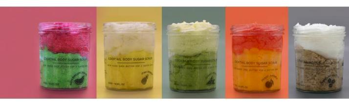 Geparfumeerde Suiker Body Scrub - zonder etiket