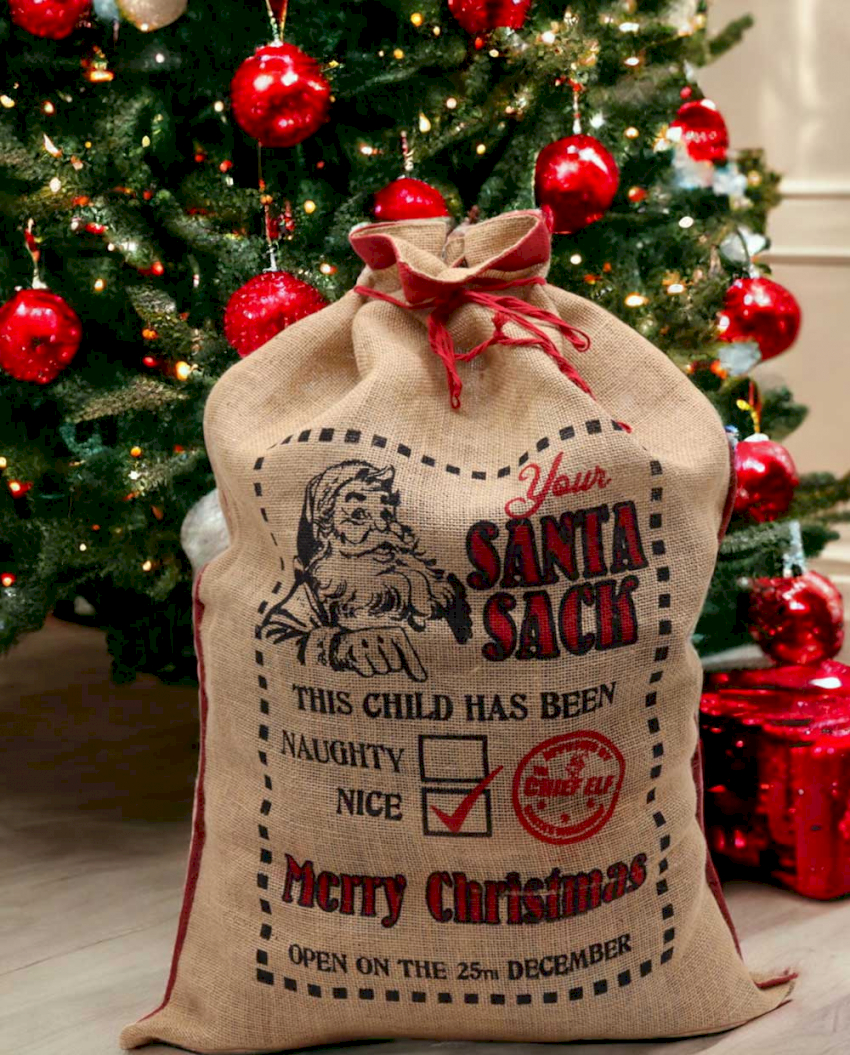 Groothandel Jute Kerstmannen Zakjes