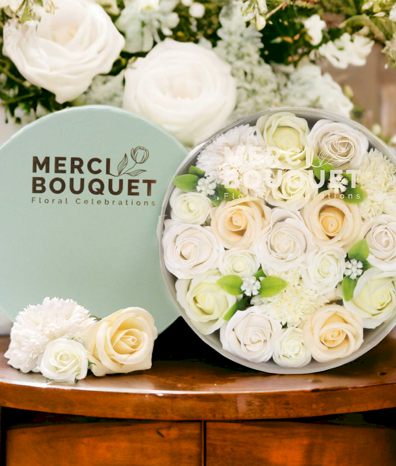 Groothandel Zeepbloemen Cadeaudozen