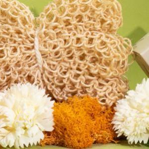 Sisal Exfolierende Sponzen